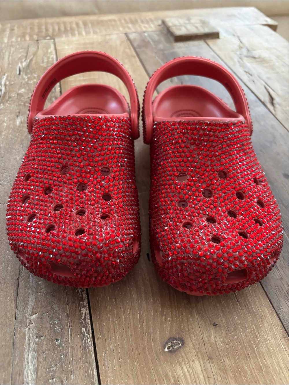 Blinged Crocs - Never Worn